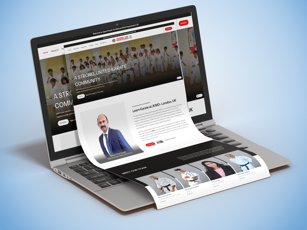 JKMO Website Mock up